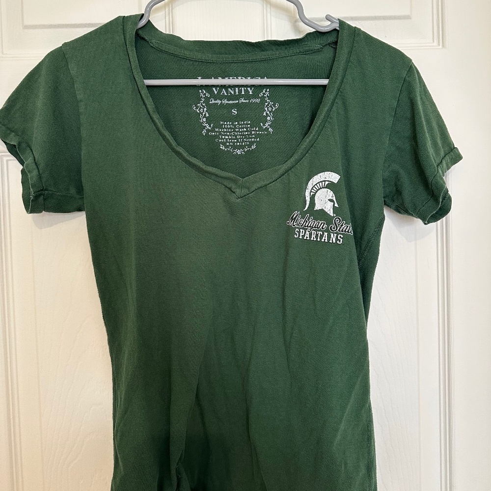 MSU V neck